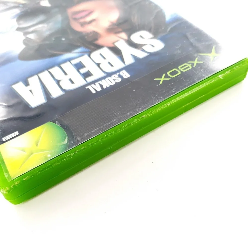 Syberia (Microsoft Xbox, 2003) Missing Cellophane New Factory Sticker Seal